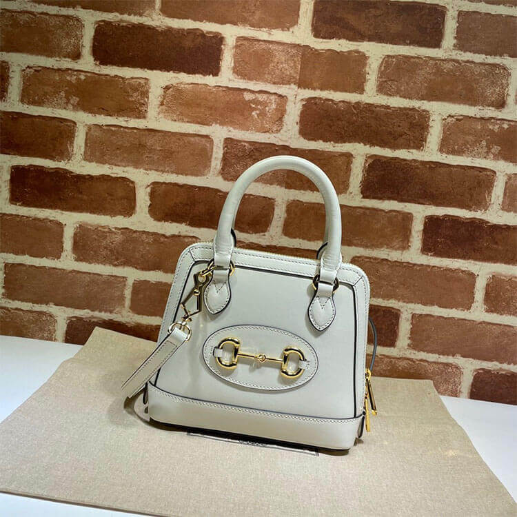 G*u*i horsebit 1955 mini top handle bag
