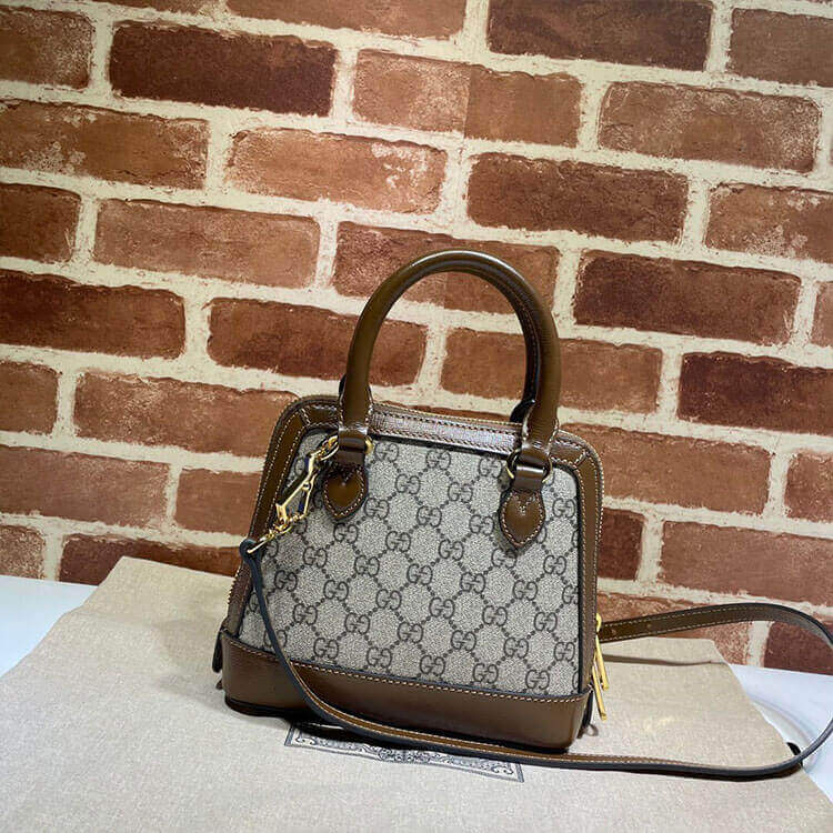 G*u*i horsebit 1955 mini top handle bag