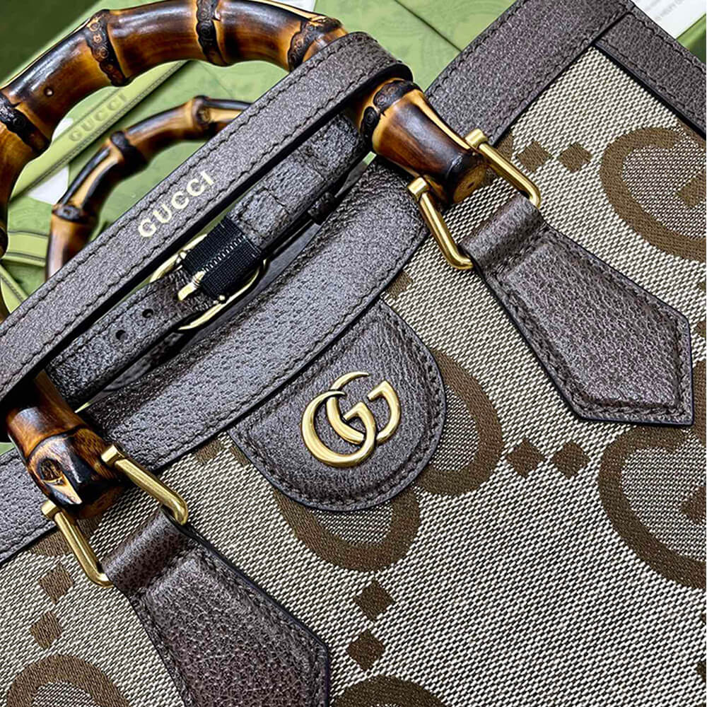 G*u*i diana jumbo gg small tote bag