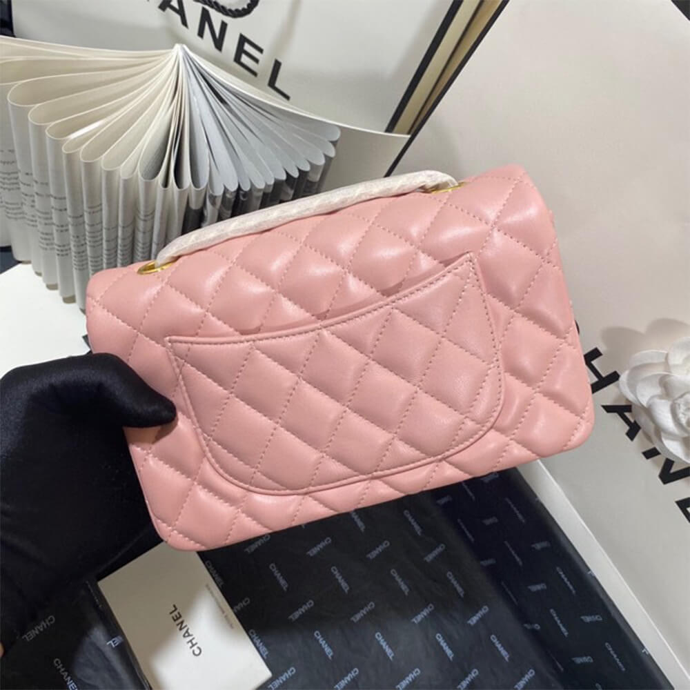 Ch*el mini flap bag