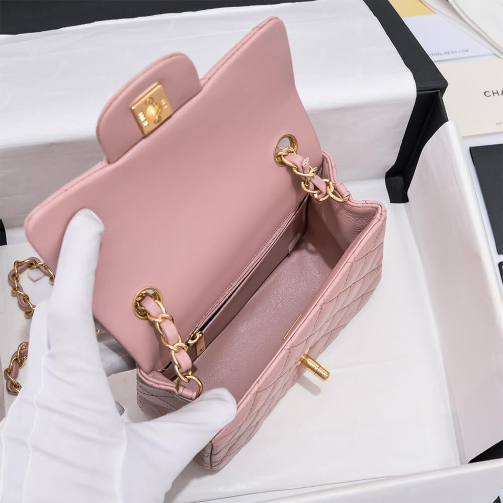 Ch*el mini flap bag